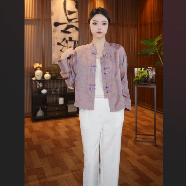 《繁花似锦》2025新中式气质显瘦国风女装外套