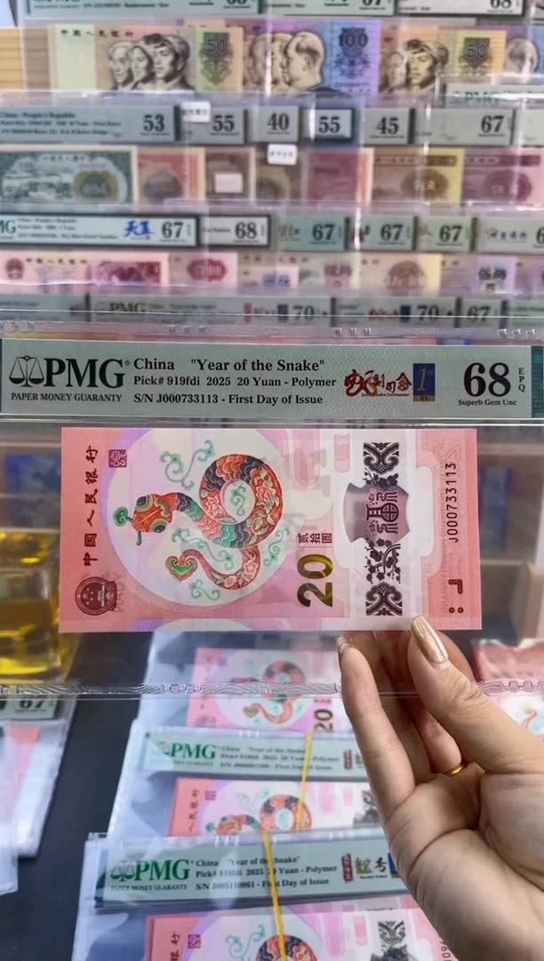 【闪购商品】塑料蛇副司令首日标 PMG68分尾113