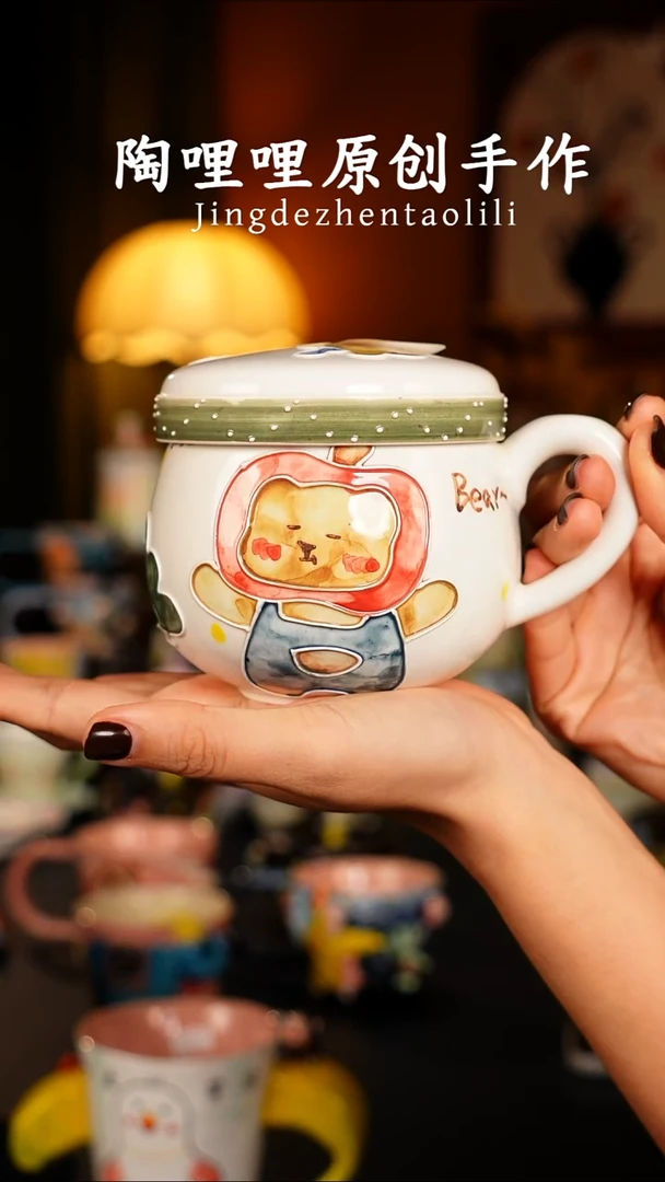陶哩哩原创手作陶瓷3871