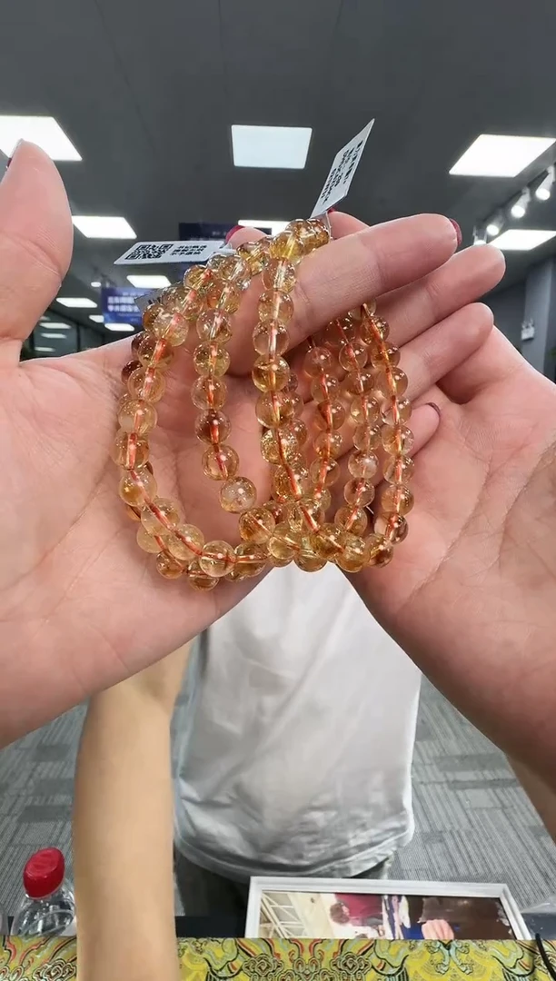 水晶手链未镶嵌6234CK 约7mm多样式发一件