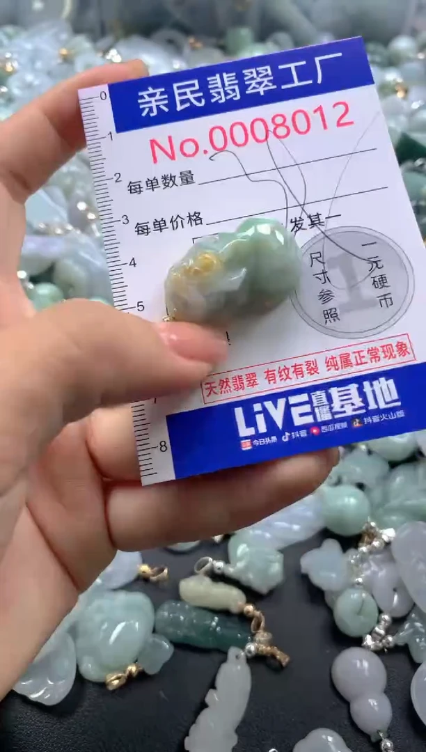 颈饰未镶嵌翡翠8012