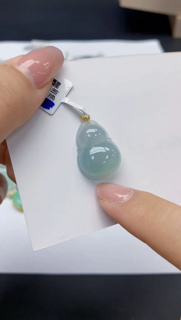 颈饰未镶嵌翡翠天然缅甸a货翡翠百元以上9元证书费自理