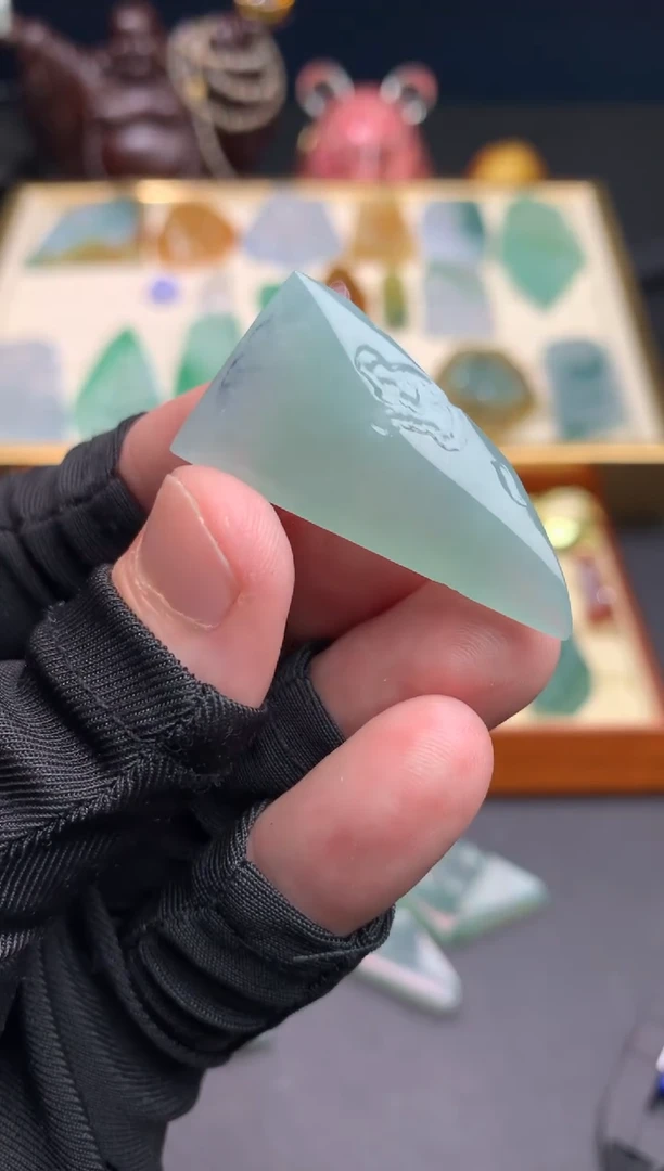 未镶嵌定制翡翠天然翡翠裸石（包工）