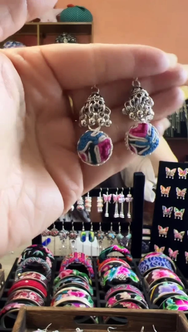 织绣艺枝独绣老绣饰品152