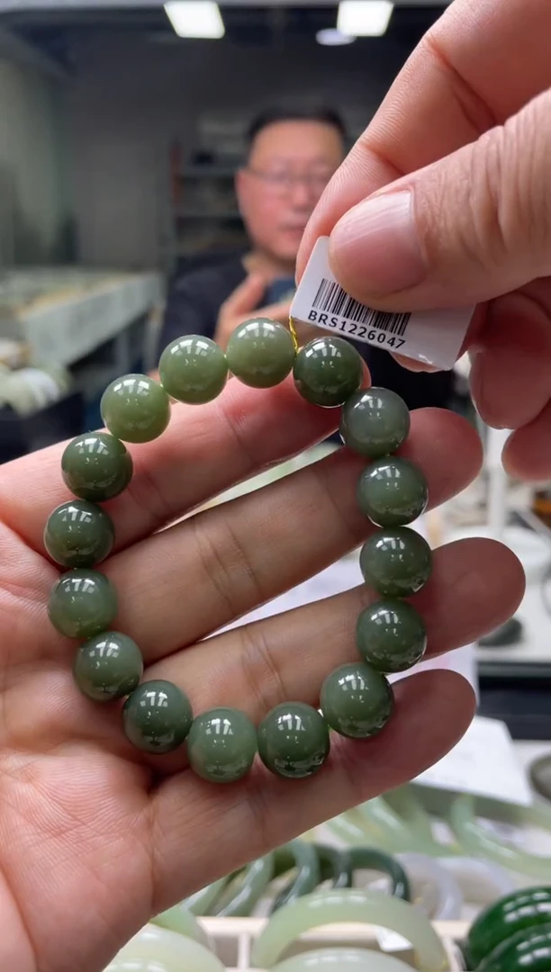 【闪购商品】和田玉手串未镶嵌鸭蛋青手串多样性发货其一