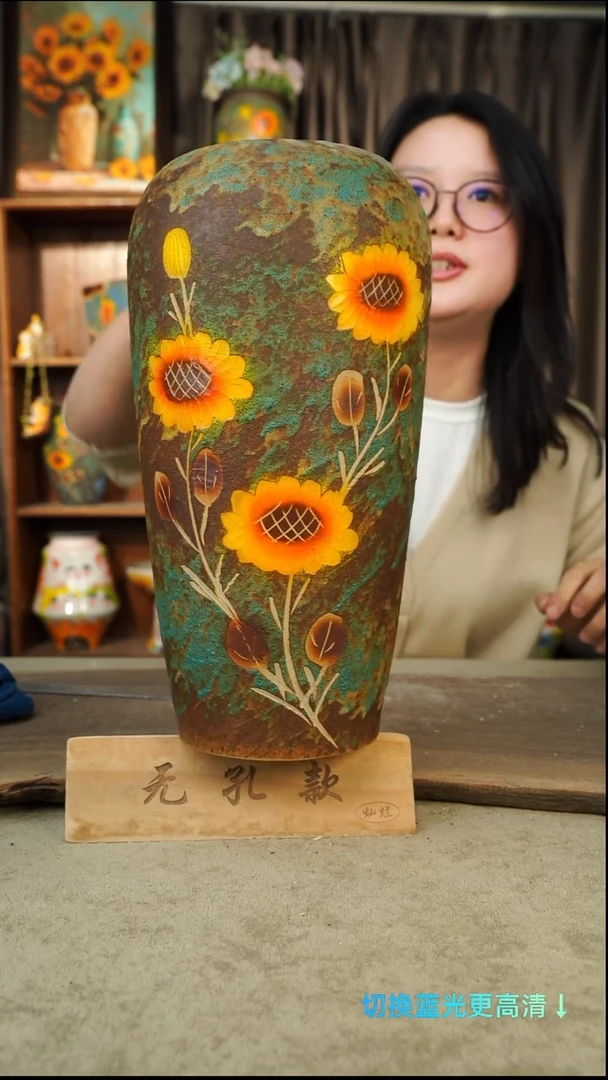 摆件30-40口12高34无孔手工盆1-2误差默认微瑕