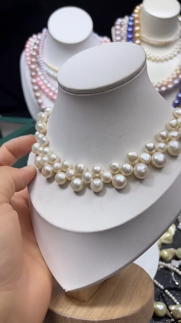 淡水珍珠未镶嵌颈饰多人