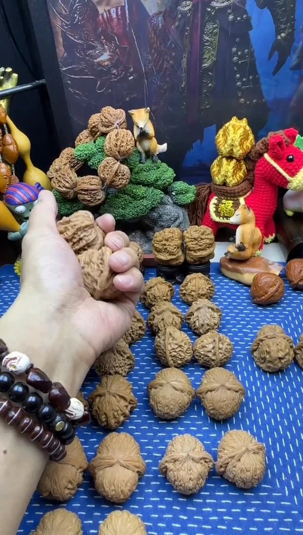 吊坠文玩核桃乂*全品四座楼