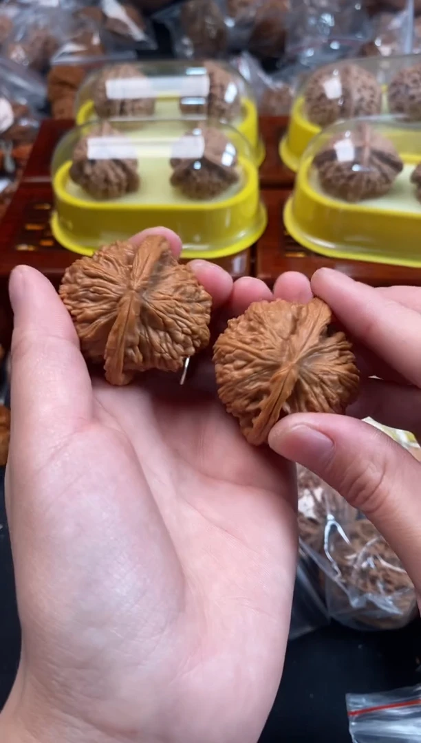 把件文玩核桃白狮子41尺Q517