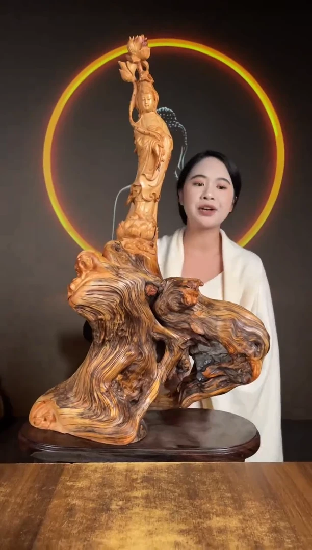 柏木（崖柏）手工摆件,先抢先得! 编号:282