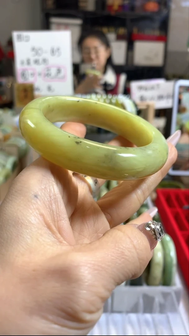 未镶嵌岫玉手镯1 58+