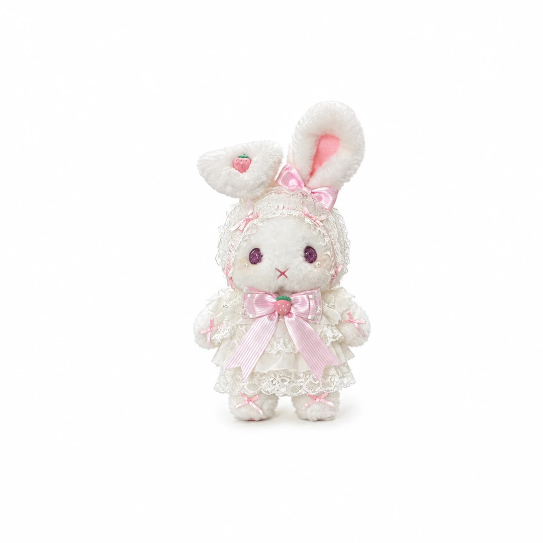 《熊屿兔》Lolita水果立耳兔包手作洛丽塔双肩玩偶包精致性价比超高