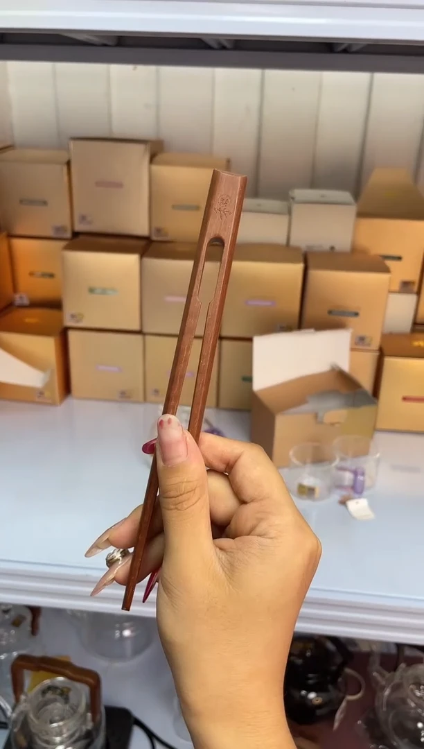 禾器/红檀木茶夹。。。。。