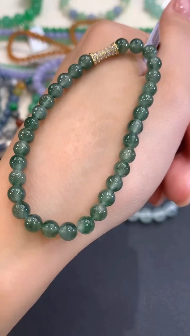 未镶嵌手串翡翠w40