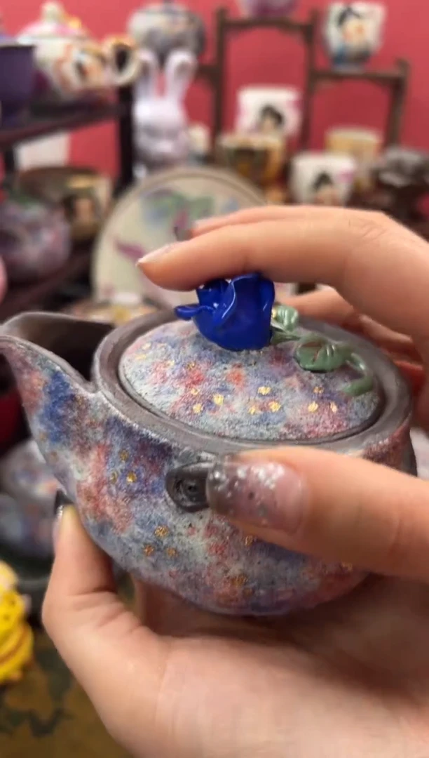 【闪购商品】上古龙窑彩矿岩泥宝瓶