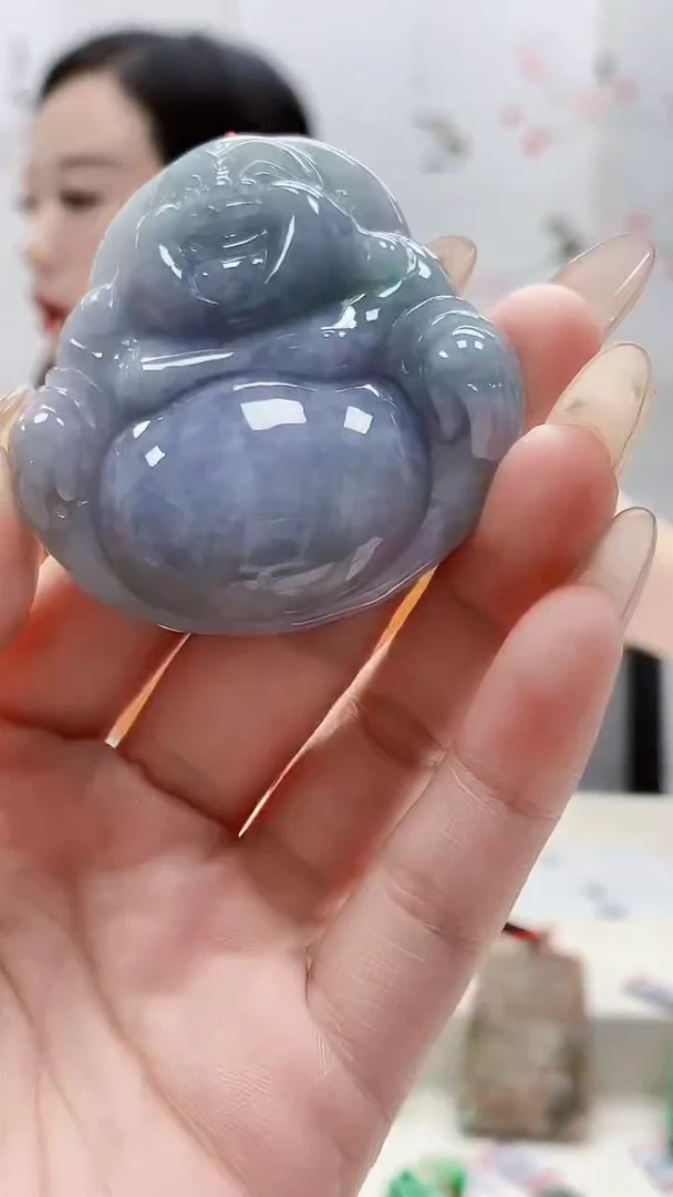 未镶嵌定制翡翠4852lr-毛货挂件46