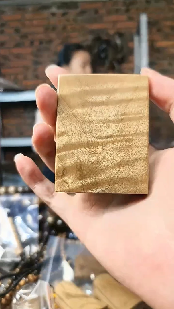 【闪购商品】楠木（金丝楠）把件无事牌