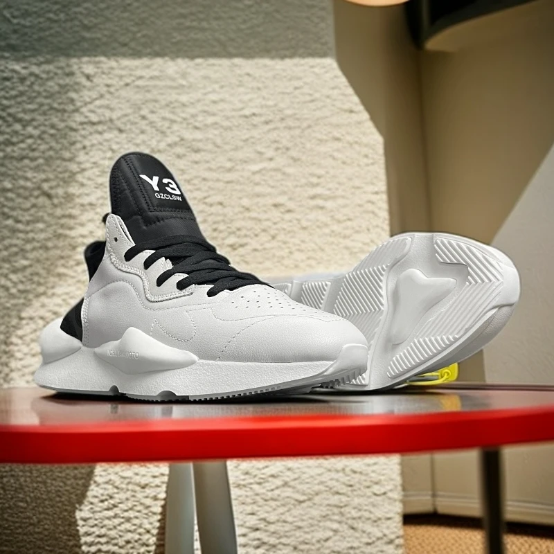 Y3GZCLSW秋季韩版真皮透气老爹鞋时尚街头圆头情侣运动休闲男鞋潮