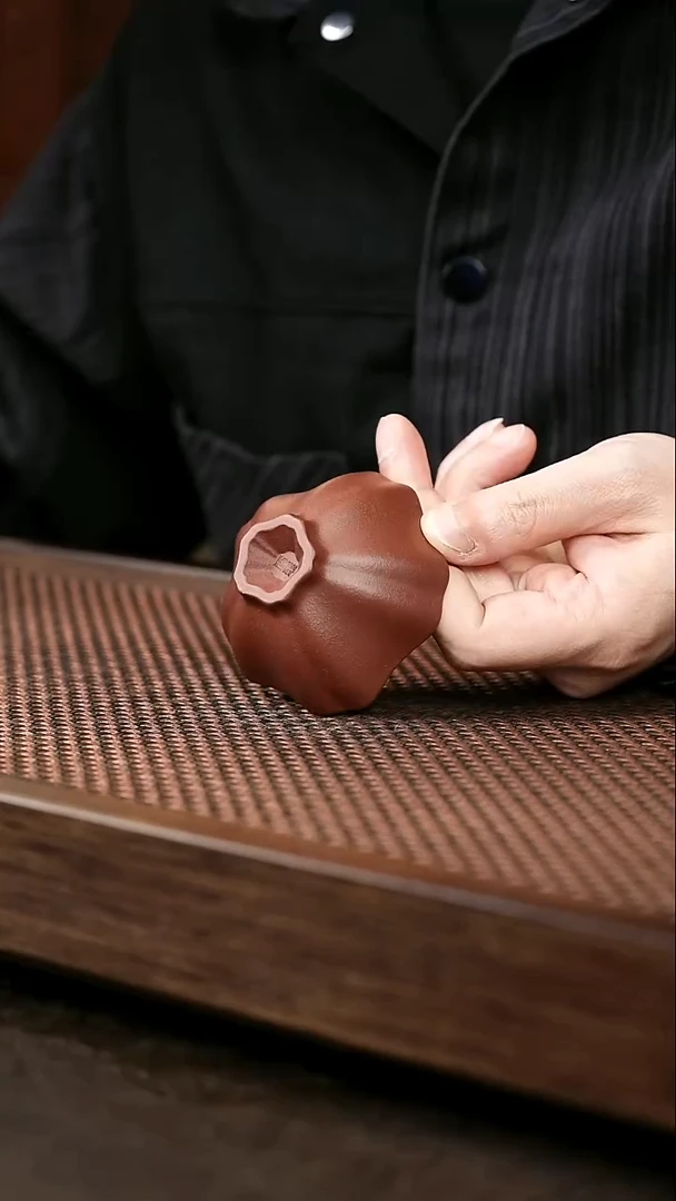 茶杯紫砂中槽清葵花杯