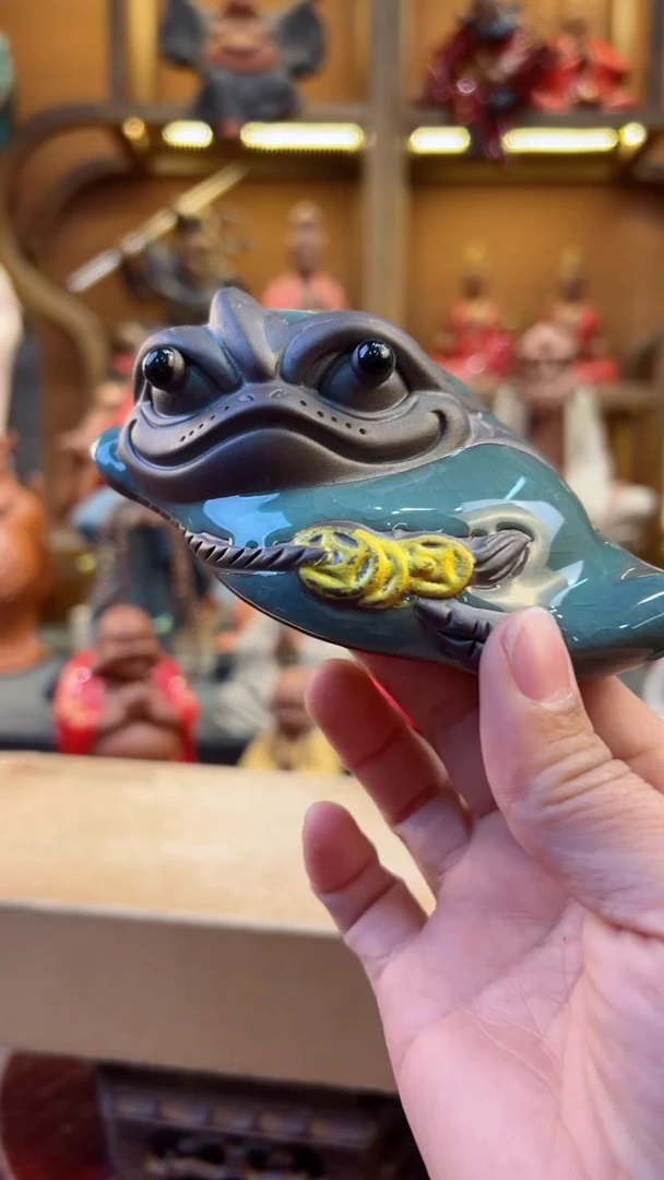 【闪购商品】紫砂茶宠器闵茶宠摆件