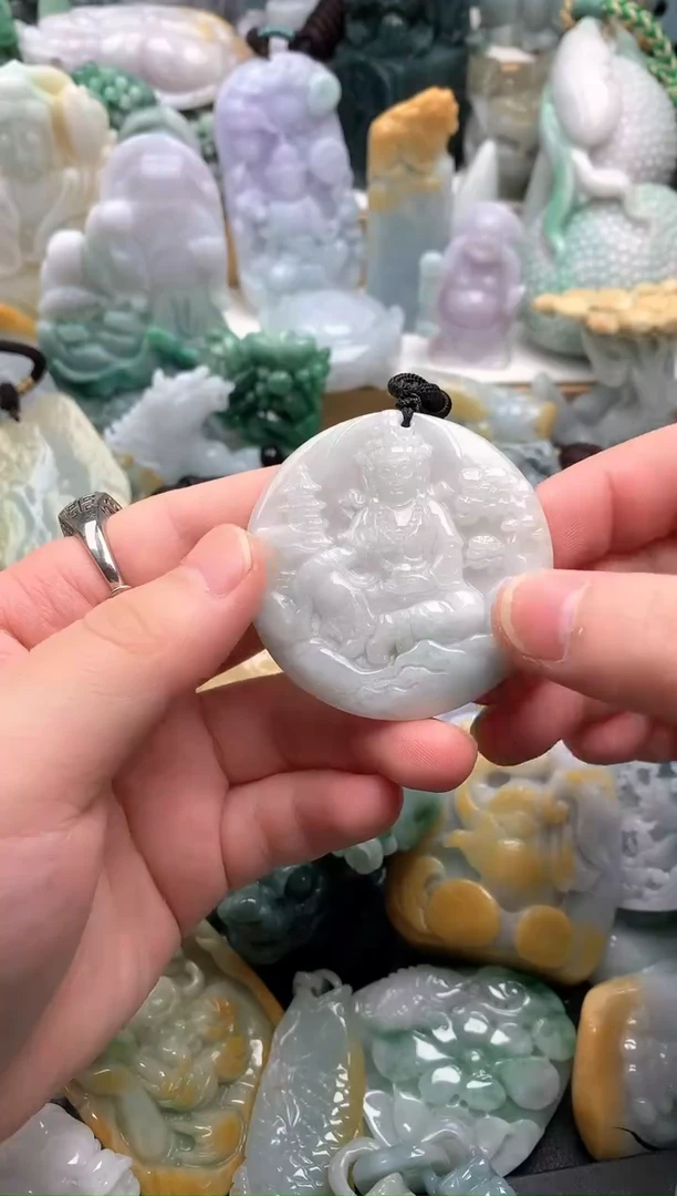 吊坠(不含链)未镶嵌翡翠1