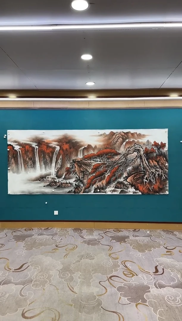 【闪购商品】绘画xc张伦玉-大丈二-国画