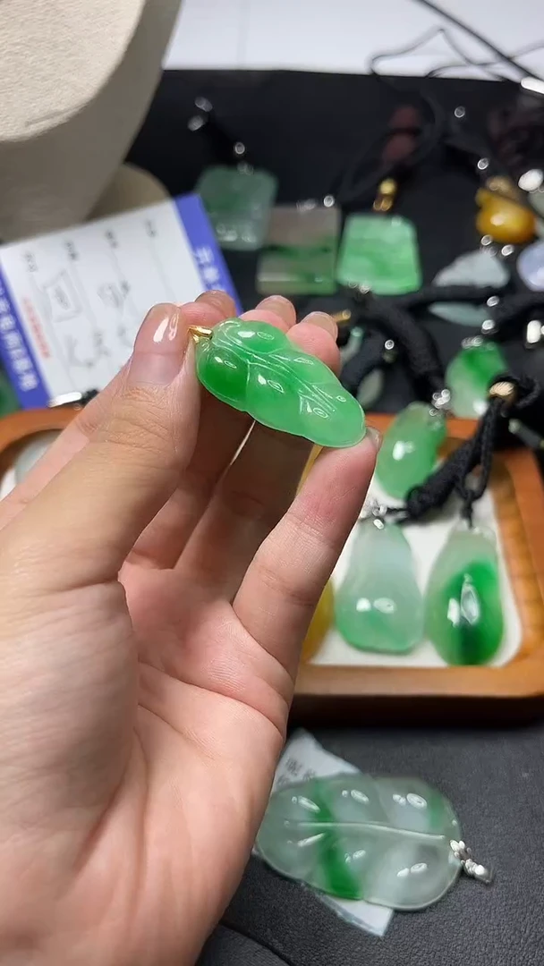 颈饰未镶嵌翡翠所见即所得 一图一物