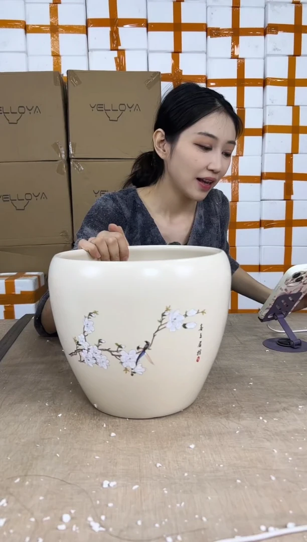 蛋型喜上米黄大号23x21
