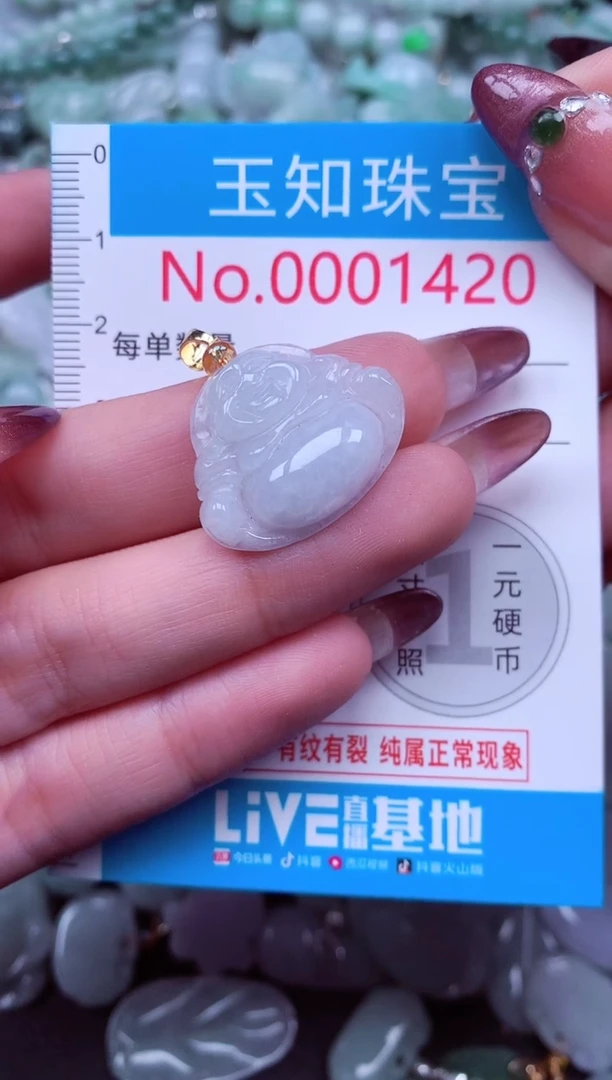 吊坠(不含链)未镶嵌翡翠1420