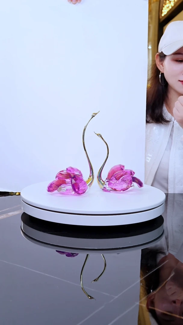 摆件YB00691天鹅摆件一组