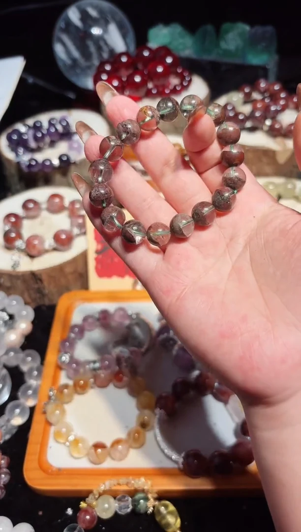 【闪购商品】水晶手链未镶嵌【西西水晶】颗颗精选 完美主义者慎入