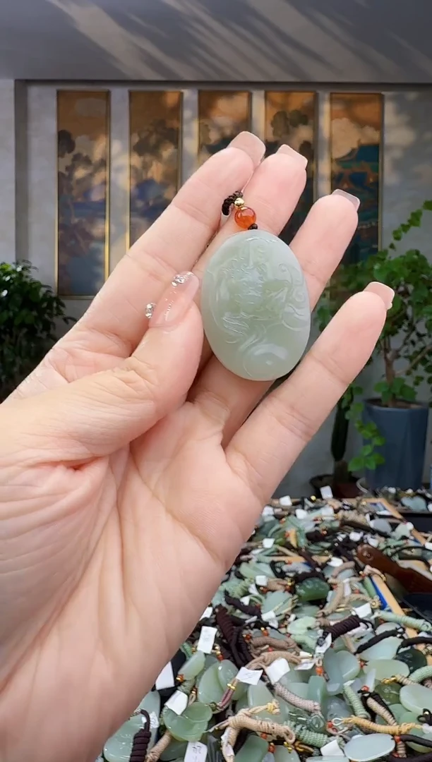 未镶嵌和田玉挂件拍一发一