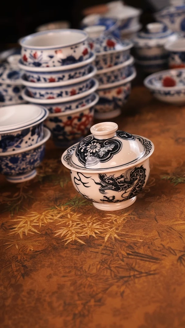 景德镇手工手绘茶器-115