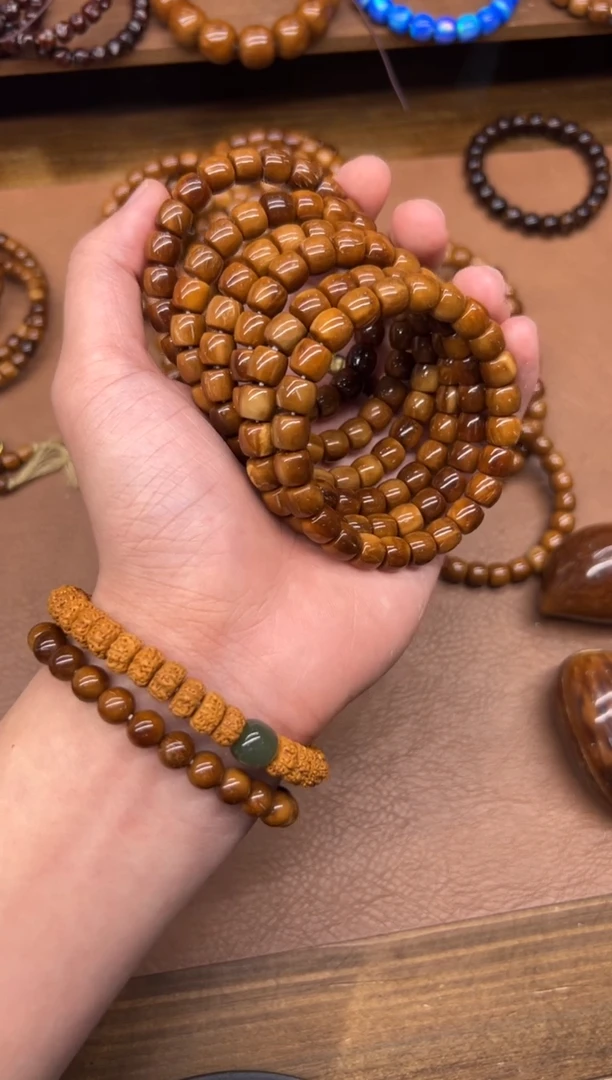 库克手串库克8*9直切 惊喜价 库克都有有棕眼棕线