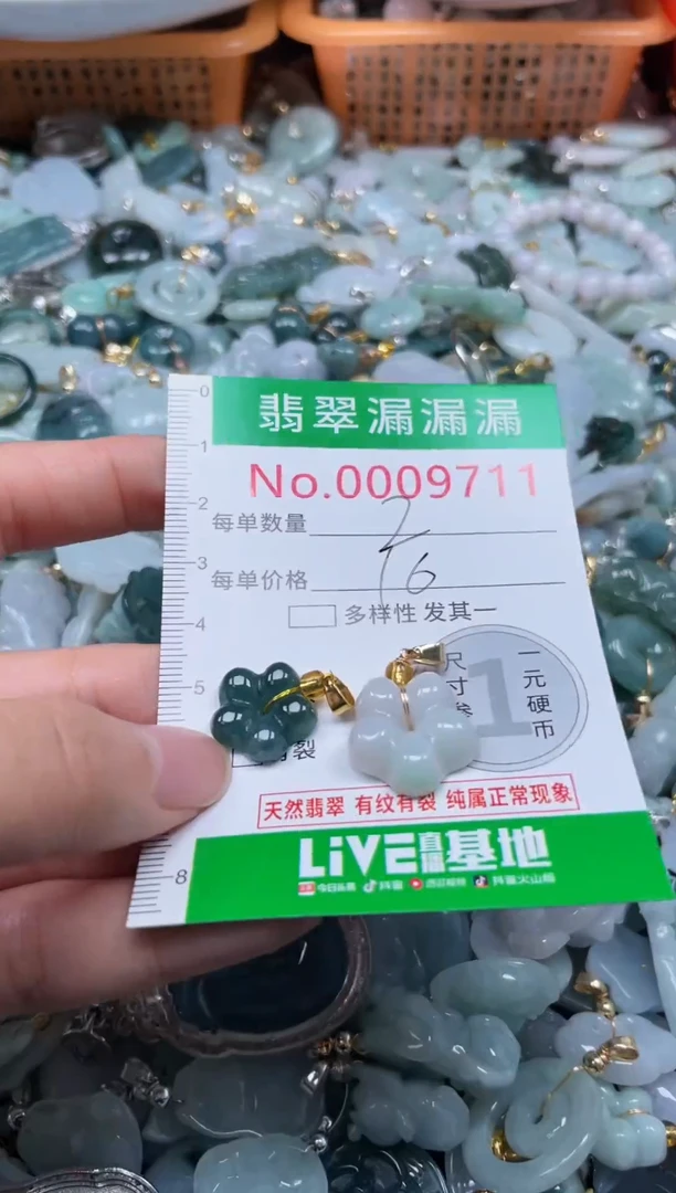 颈饰未镶嵌翡翠9711
