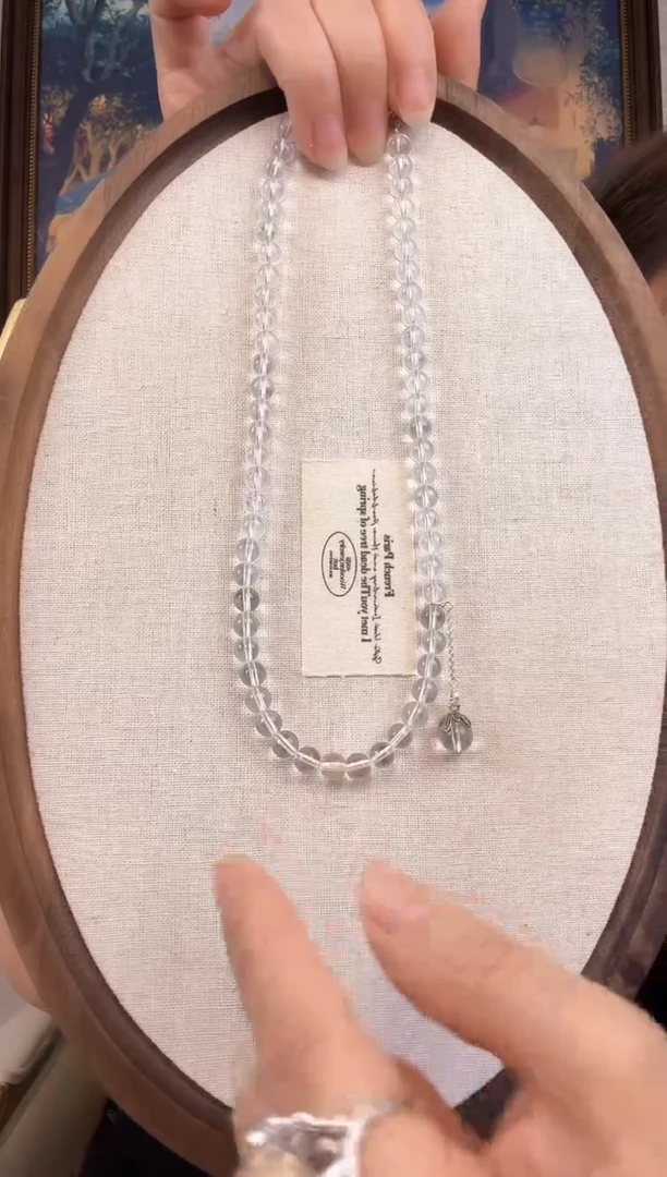 未镶嵌颈饰水晶项链