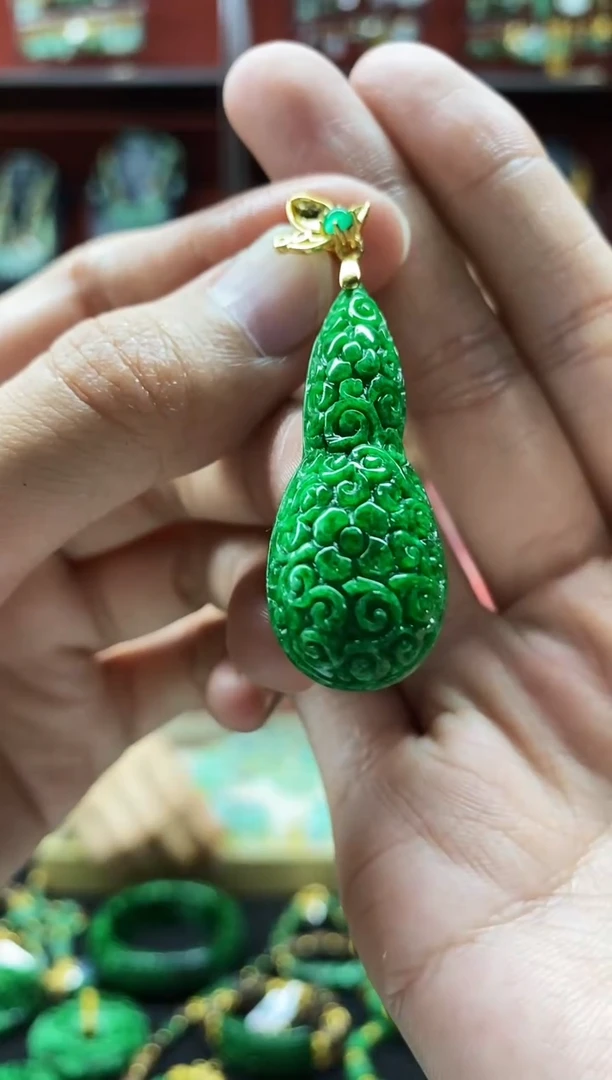 颈饰未镶嵌翡翠翡翠吊坠