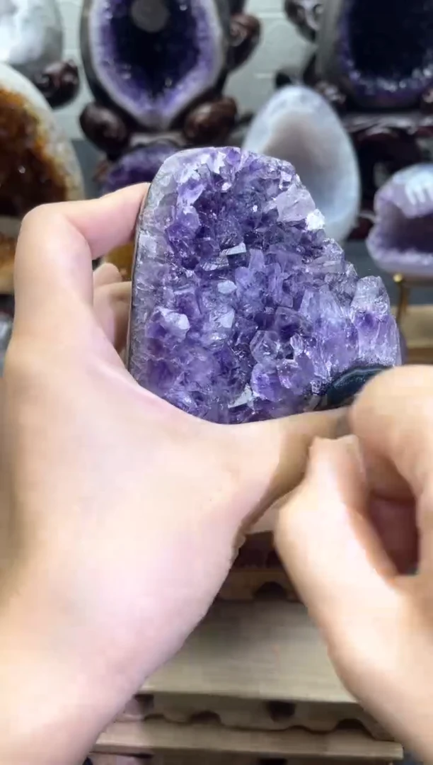 未镶嵌大型摆件（非配饰）紫晶527号摆件