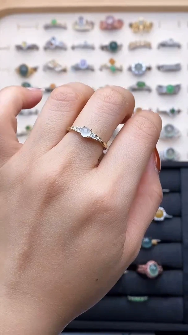 【闪购商品】翡翠戒指未镶嵌女款