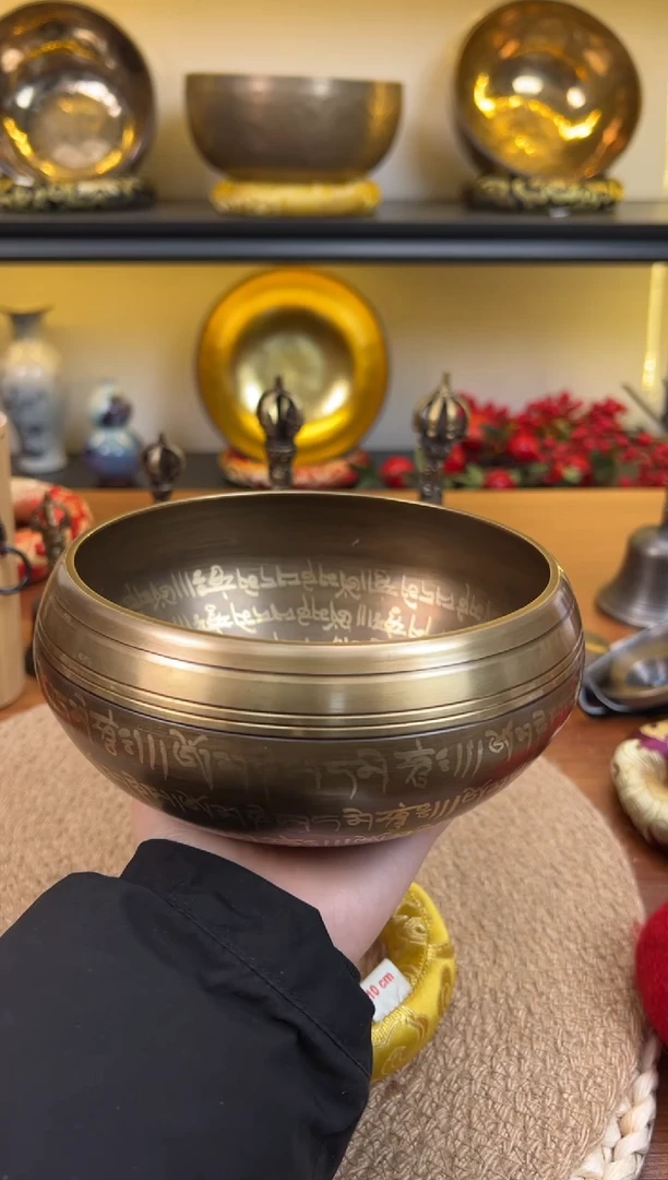 【闪购商品】十字降魔杵颂钵15CM+全套配件