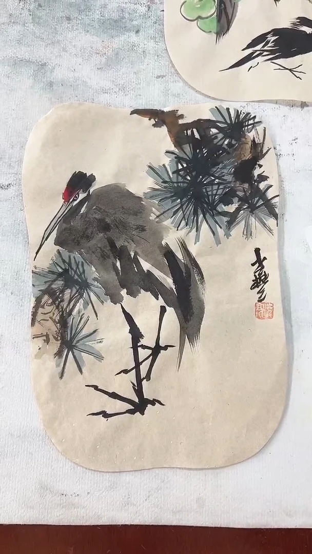 国画丰海亮/国画/花鸟