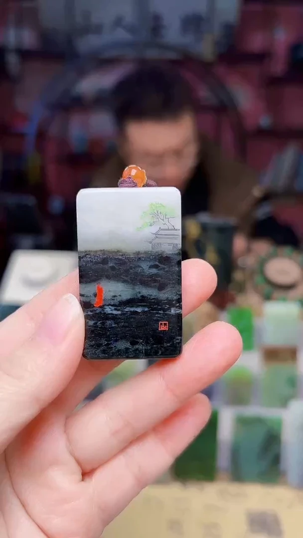 未镶嵌独山玉颈饰368