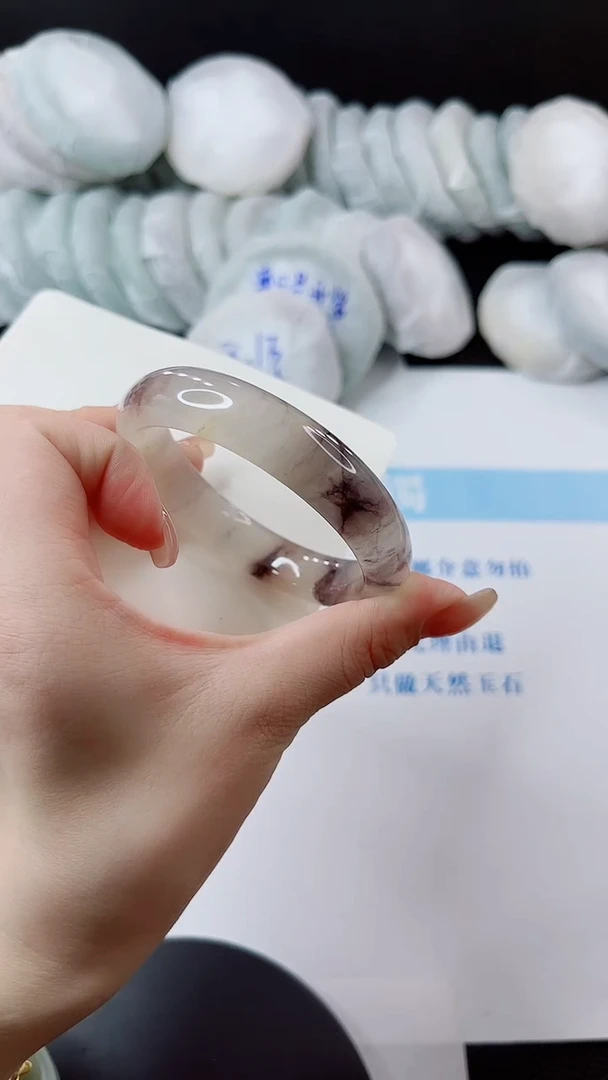 未镶嵌手镯石英质玉多样性发货L313