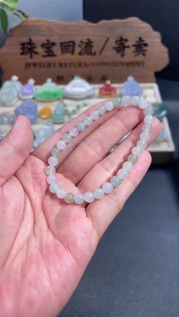 未镶嵌手串翡翠93 中国好珠宝