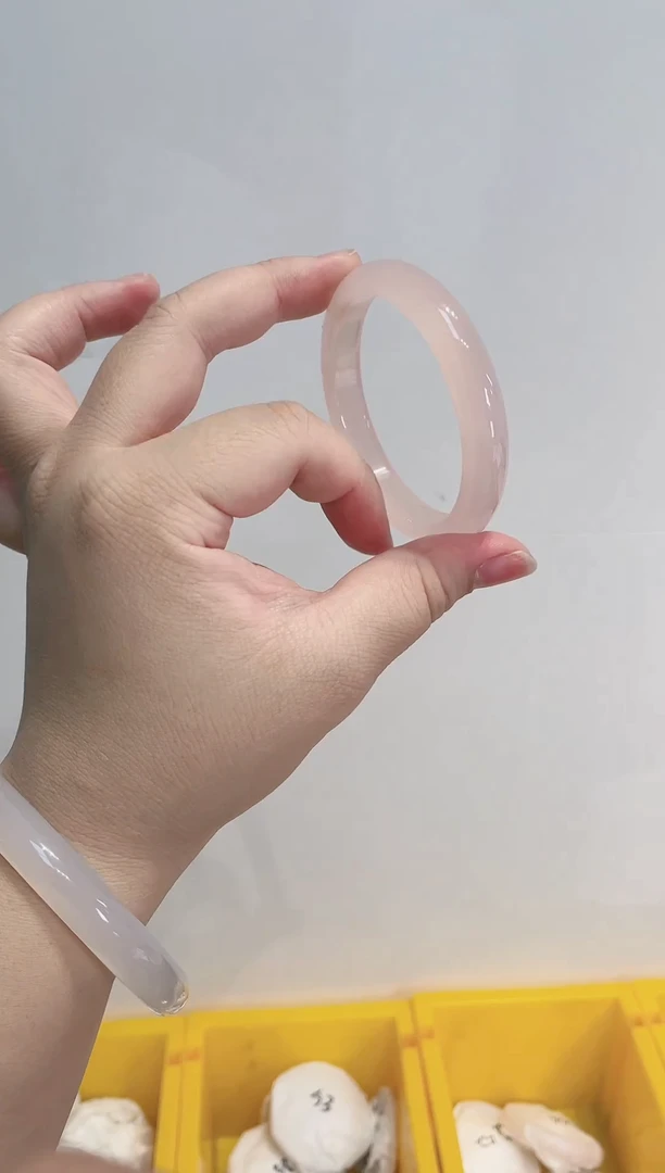 【闪购商品】玛瑙/玉髓手镯未镶嵌036圈口56