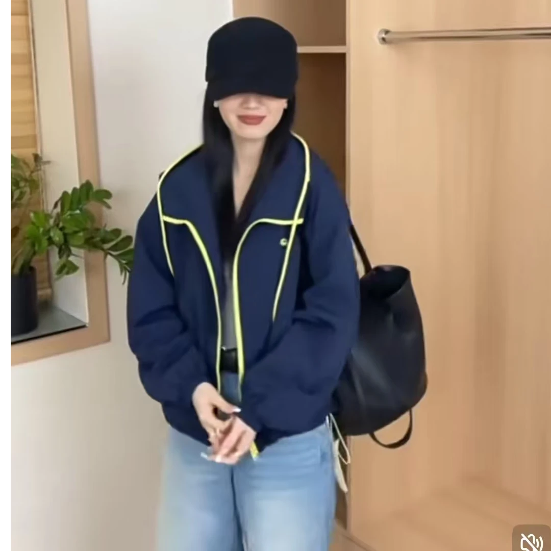 百搭时尚连帽防风外套953