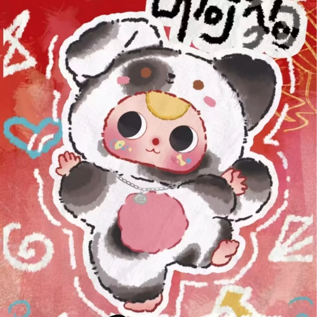 【崔崔专属平拆】娃三岁-啊猫和啊狗毛绒盲盒