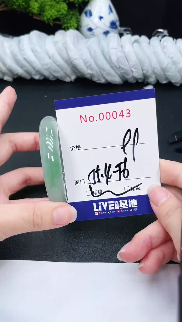 未镶嵌手镯翡翠43