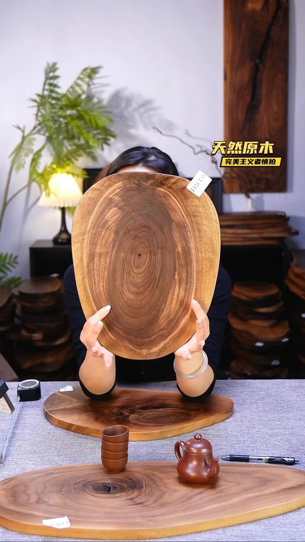 木北美黑胡桃原木.干裂疤结不属于商品质量问题完美主义者慎拍