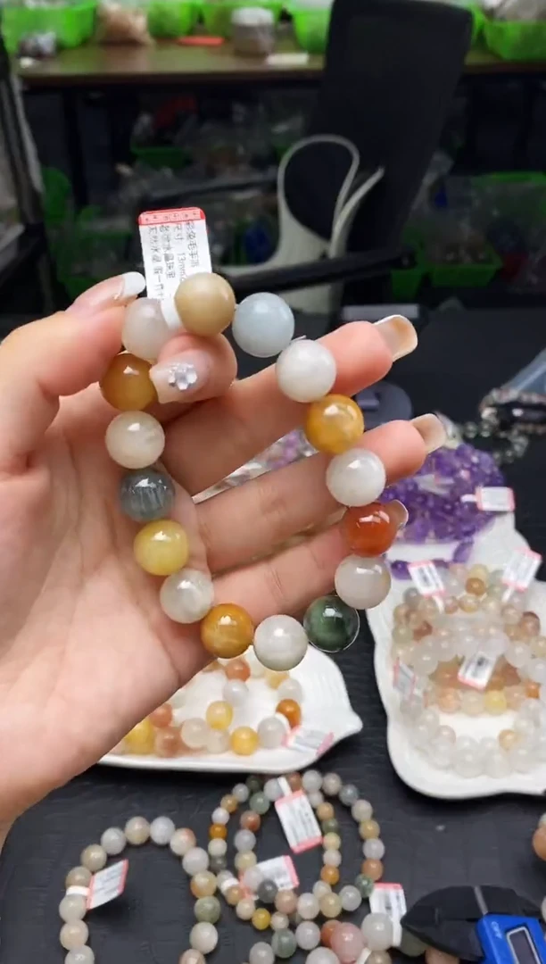 未镶嵌手链水晶手串388